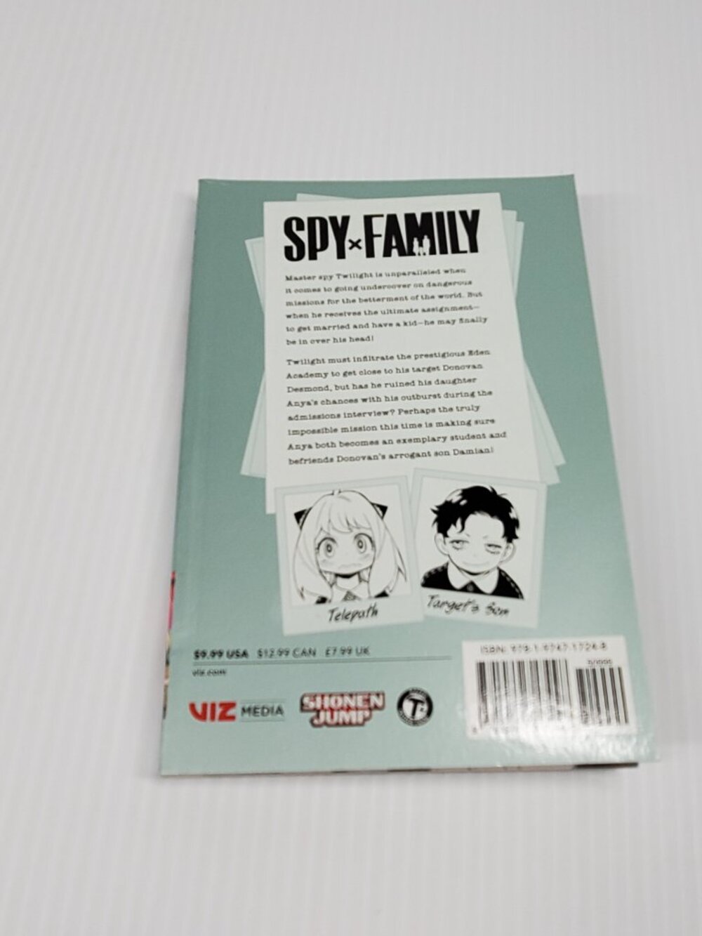 Spy x Family Manga Vol. 1 - 3 (English) - Picture 11 of 14